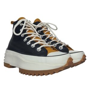 Converse Run Star Hike Hi Platform Sneakers 568649C Size 5